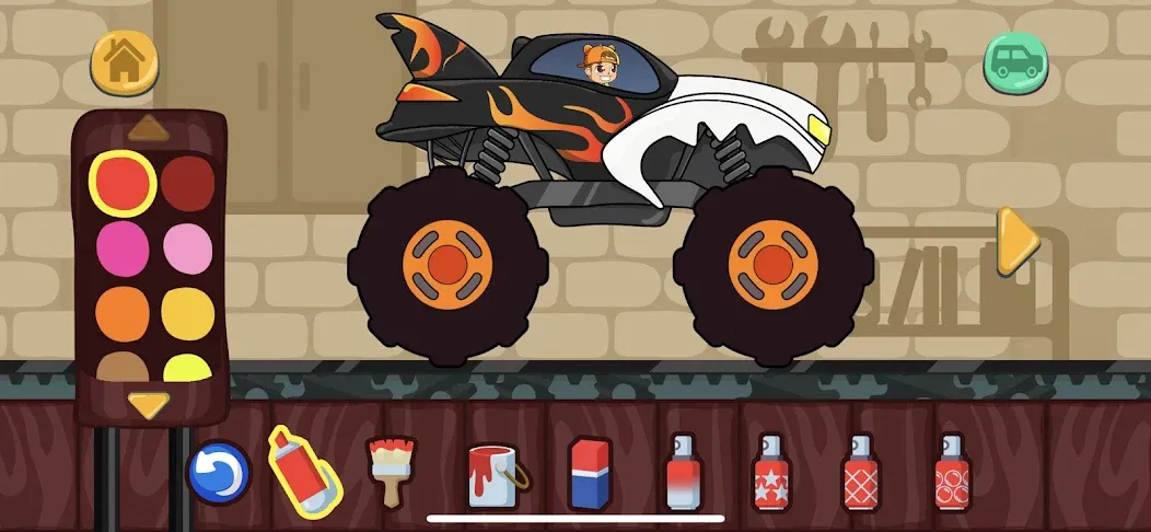 Vlad & Niki Car Games for Kids МОД/Взлом [Меню, Бесконечные монеты и Открытые уровни] Screenshot 1