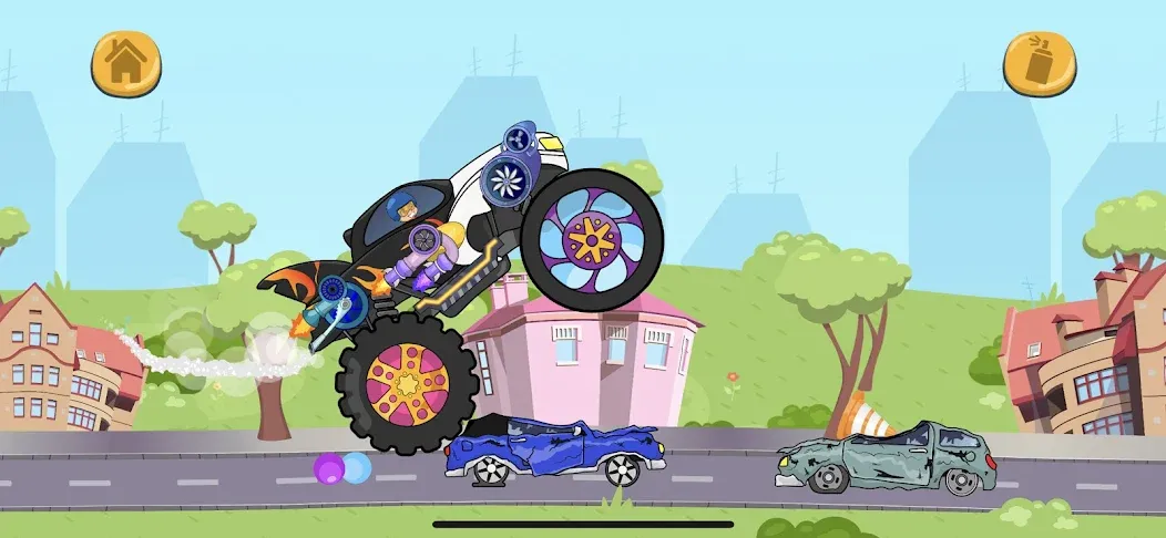 Vlad & Niki Car Games for Kids МОД/Взлом [Меню, Бесконечные монеты и Открытые уровни] Screenshot 2