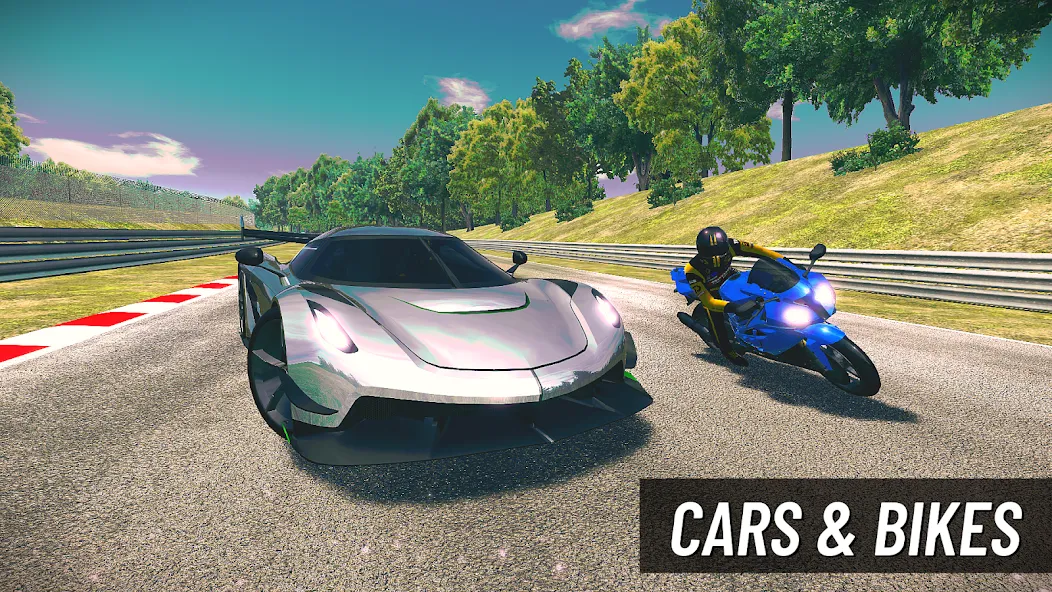 Racing Xperience: Online Race (Рейсинг Экспириенс) МОД/Взлом [Меню, Бесконечные монеты и Открытые уровни] Screenshot 2