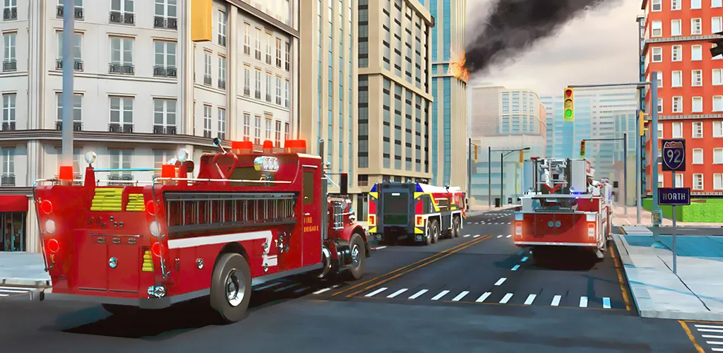 Real Firefighter 3D Simulator (Реальный Пожарник 3D Симулятор) МОД/Взлом [Много денег, Монет и Все открыто] Screenshot 3