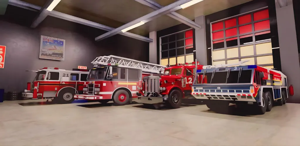 Real Firefighter 3D Simulator (Реальный Пожарник 3D Симулятор) МОД/Взлом [Много денег, Монет и Все открыто] Screenshot 4