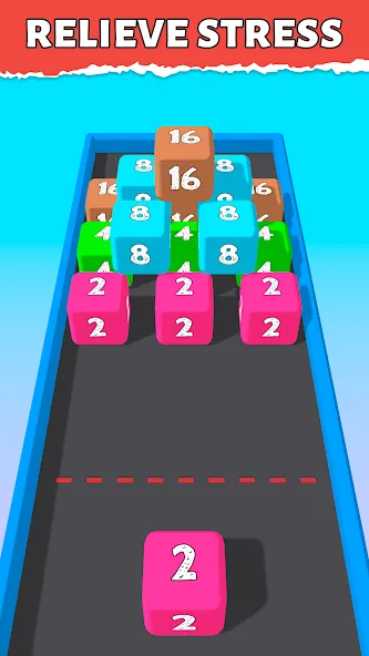Bounce Merge 2048 Join Numbers МОД/Взлом [Много монет, Открытые уровни и Мега MOD] Screenshot 3