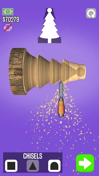 Woodturning (Вудтурнинг) МОД/Взлом [Все открыто, Дополнительные деньги и Меню MOD] Screenshot 2