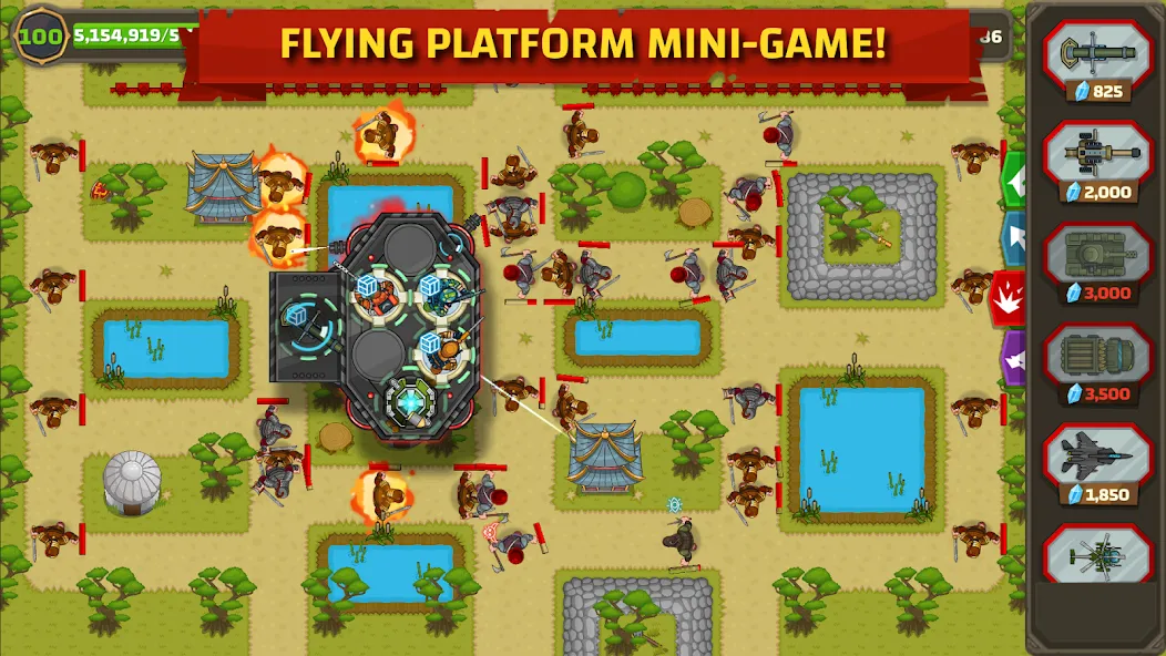 Ancient Allies Tower Defense (Аншент Эллайес Тауэр Дефенс) МОД/Взлом [Деньги, Монеты и Меню MOD] Screenshot 3