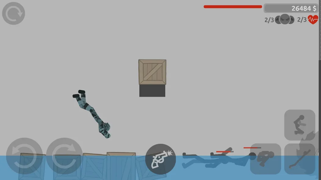 Stick Battle: Ragdoll Fight МОД/Взлом [Деньги, Монеты и Меню MOD] Screenshot 1