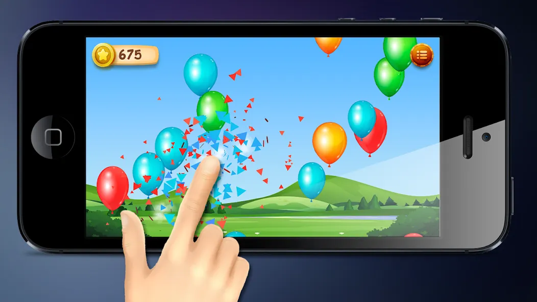 Burst balloons for kids МОД/Взлом [Много монет, Открытые уровни и Мега MOD] Screenshot 2