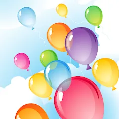 Скачать Взломанная Burst balloons for kids на Андроид с Модом: Все уровни разблокированы