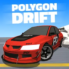 Скачать Polygon Drift: Traffic Racing Взлом (Много денег) на Андроид бесплатно