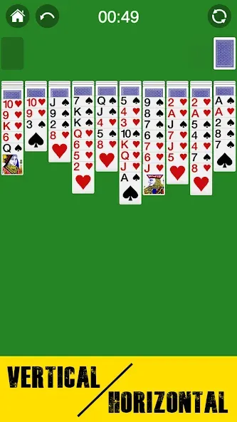 Spider Solitaire Card Game Fun МОД/Взлом [Меню, Бесконечные монеты и Открытые уровни] Screenshot 3