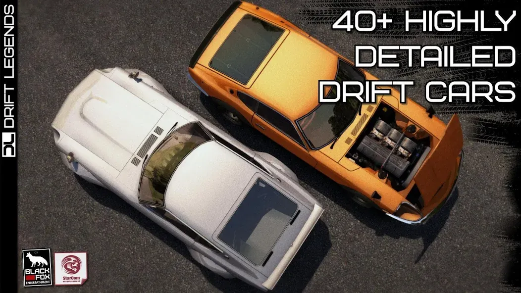 Drift Legends - Drifting games (Дрифт Легенды) МОД/Взлом [Все открыто, Дополнительные деньги и Меню MOD] Screenshot 4