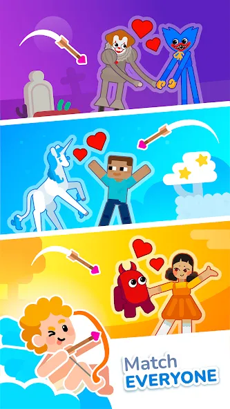 Love Archer: Cupids Arrow (Лав Эрчер) МОД/Взлом [Деньги, Монеты и Меню MOD] Screenshot 1