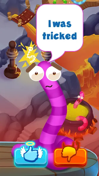 Worm out: Brain teaser games (Ворм аут) МОД/Взлом [Деньги, Монеты и Меню MOD] Screenshot 3