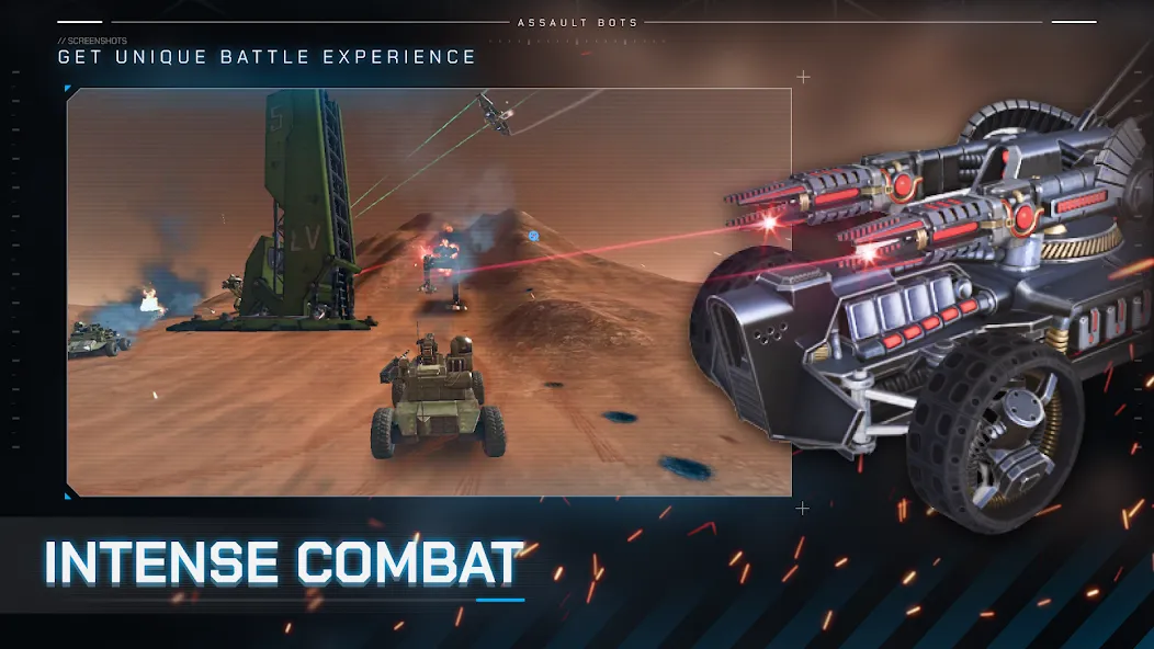 Assault Bots: Multiplayer (Ассальт Ботс) МОД/Взлом [Бесконечные деньги, Монеты и Мега MOD] Screenshot 4