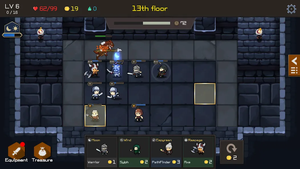 Dunlight : Random Defense (Данлайт) МОД/Взлом [Меню, Бесконечные монеты и Открытые уровни] Screenshot 4