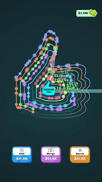 Idle Orbiters (Айдл Орбитерс) МОД/Взлом [Много монет, Открытые уровни и Мега MOD] Screenshot 4