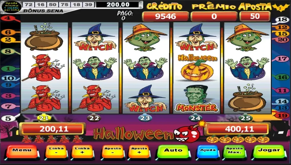 Halloween Bomba (Хэллоуин Слот Бомба Сена) МОД/Взлом [Бесконечные деньги, Монеты и Мега MOD] Screenshot 2
