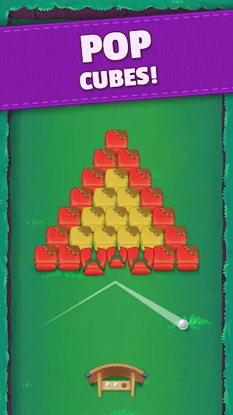 Bouncefield: Brick Breaker (Баунсфилд) МОД/Взлом [Бесконечные деньги, Монеты и Мега MOD] Screenshot 1