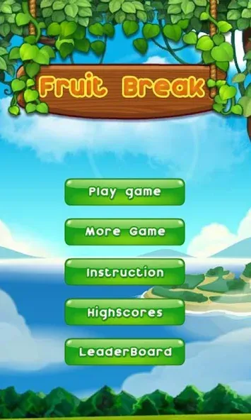 Fruit Break (Фруит Брейк) МОД/Взлом [Меню, Бесконечные монеты и Открытые уровни] Screenshot 2