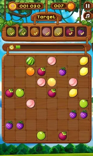 Fruit Break (Фруит Брейк) МОД/Взлом [Меню, Бесконечные монеты и Открытые уровни] Screenshot 5