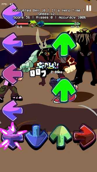 Glitched Legends Battle Mod (Гличные Легенды Фанкин Мод) МОД/Взлом [Деньги, Монеты и Меню MOD] Screenshot 1