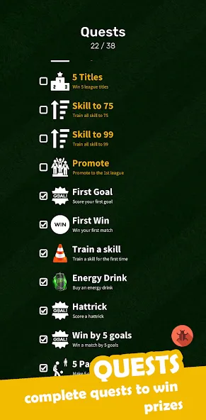 Football Career Soccer Legend МОД/Взлом [Бесконечные деньги, Монеты и Мега MOD] Screenshot 5