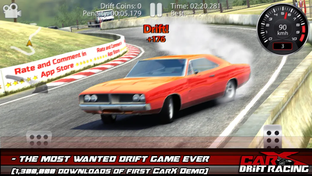 CarX Drift Racing Lite (КарХ Дрифт Рейсинг Лайт) МОД/Взлом [Меню, Бесконечные монеты и Открытые уровни] Screenshot 1
