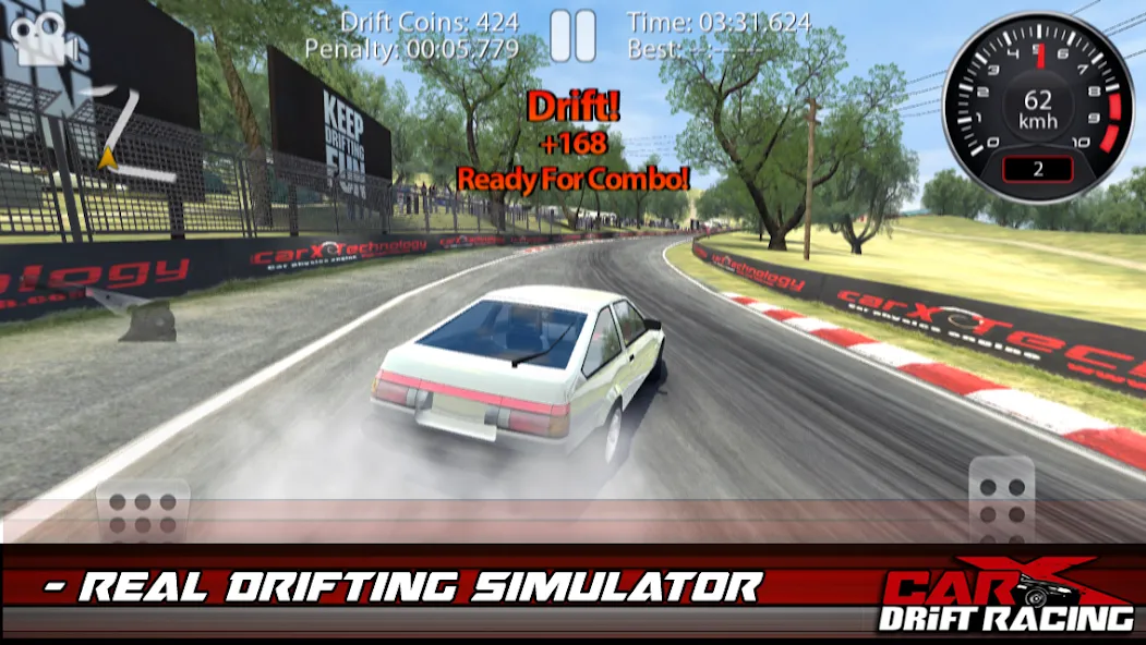 CarX Drift Racing Lite (КарХ Дрифт Рейсинг Лайт) МОД/Взлом [Меню, Бесконечные монеты и Открытые уровни] Screenshot 2