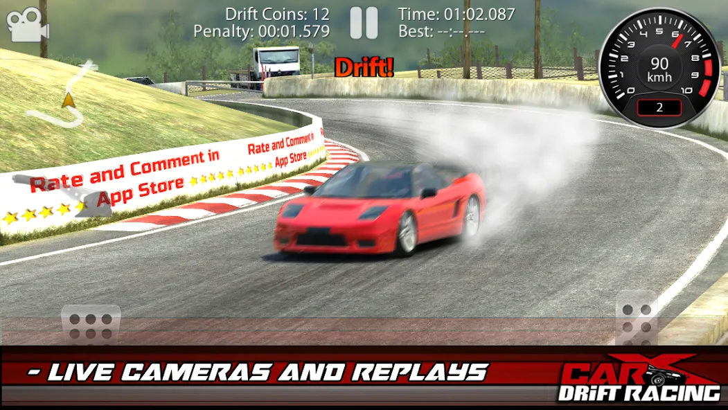 CarX Drift Racing Lite (КарХ Дрифт Рейсинг Лайт) МОД/Взлом [Меню, Бесконечные монеты и Открытые уровни] Screenshot 4
