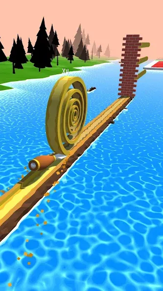 Spiral Roll (пирал Ролл) МОД/Взлом [Много монет, Открытые уровни и Мега MOD] Screenshot 2