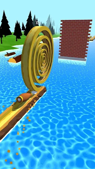 Spiral Roll (пирал Ролл) МОД/Взлом [Много монет, Открытые уровни и Мега MOD] Screenshot 3