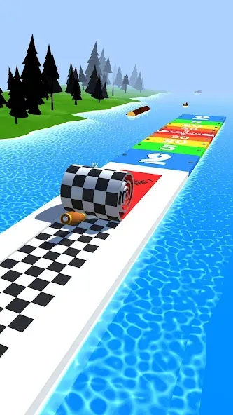 Spiral Roll (пирал Ролл) МОД/Взлом [Много монет, Открытые уровни и Мега MOD] Screenshot 4