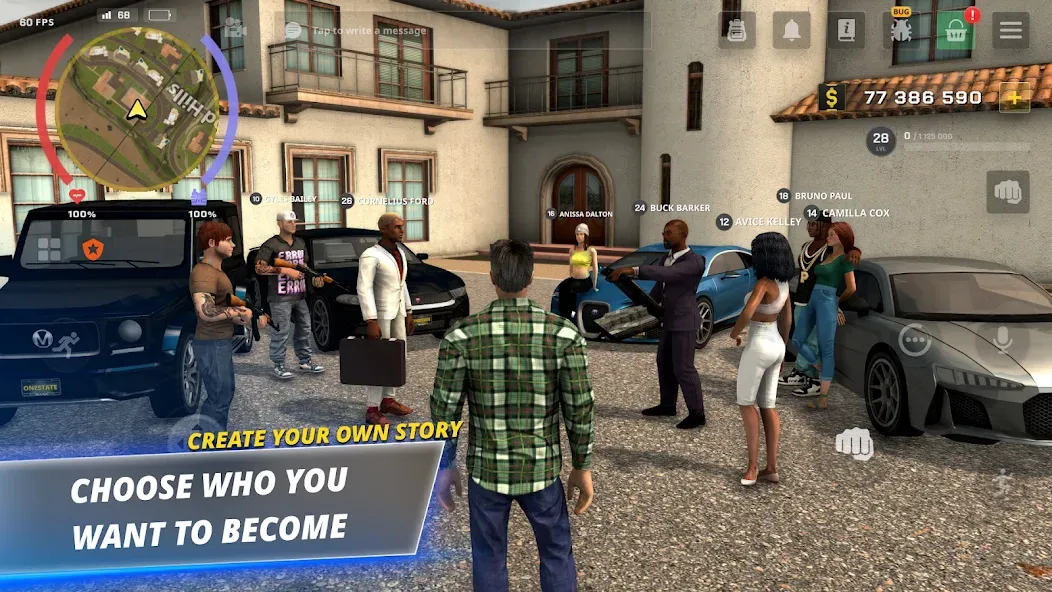 One State RP - Life Simulator (Ван Стейт РП) МОД/Взлом [Много денег, Монет и Все открыто] Screenshot 4