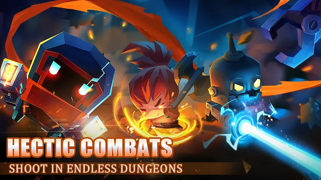 Soul Knight (Соул Найт) МОД/Взлом [Меню, Бесконечные монеты и Открытые уровни] Screenshot 1