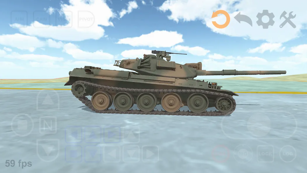 Tank Physics Mobile Vol.3 МОД/Взлом [Много денег, Монет и Все открыто] Screenshot 2