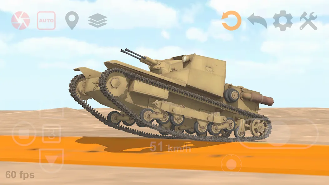 Tank Physics Mobile Vol.3 МОД/Взлом [Много денег, Монет и Все открыто] Screenshot 4