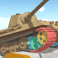 Скачать Tank Physics Mobile Vol.3 Взлом (Все танки разблокированы) на андроид бесплатно