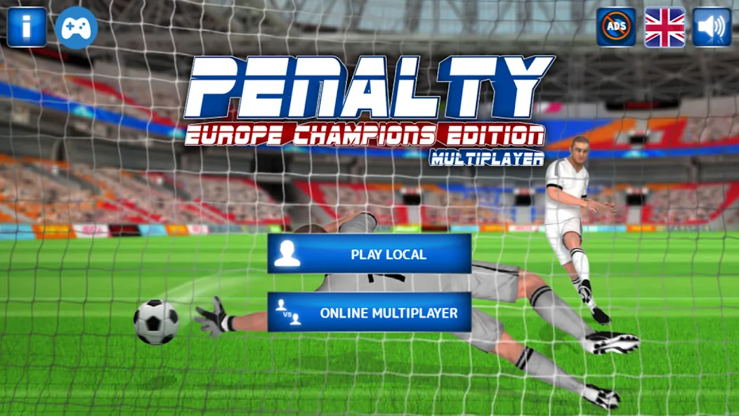 Penalty Challenge Multiplayer МОД/Взлом [Все открыто, Дополнительные деньги и Меню MOD] Screenshot 1