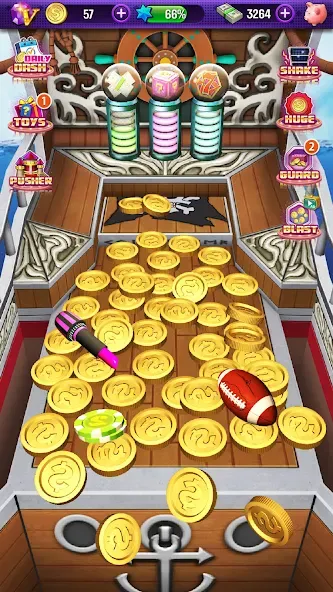 Coin Pusher (Коин Пушер) МОД/Взлом [Много денег, Монет и Все открыто] Screenshot 2