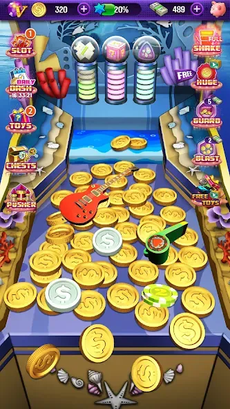 Coin Pusher (Коин Пушер) МОД/Взлом [Много денег, Монет и Все открыто] Screenshot 3