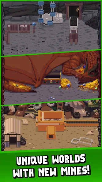 Idle Cave Miner (Айдл Кейв Майнер) МОД/Взлом [Бесконечные деньги, Монеты и Мега MOD] Screenshot 2