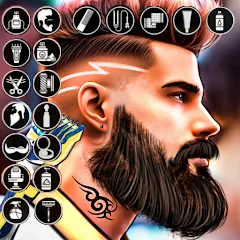 Скачать Barber Shop Hair Cut Sim Games Взлом (много денег) на Андроид бесплатно