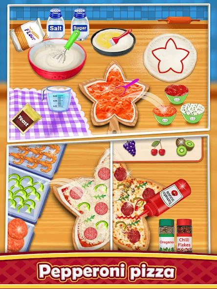 Pizza Maker - Cooking Games МОД/Взлом [Деньги, Монеты и Меню MOD] Screenshot 5