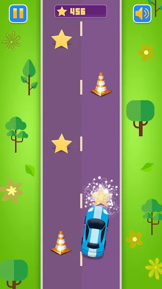 Kids Racing, Racecar Boy Girl МОД/Взлом [Меню, Бесконечные монеты и Открытые уровни] Screenshot 4