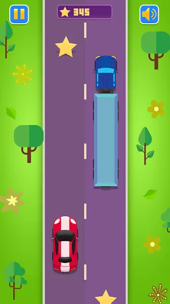 Kids Racing, Racecar Boy Girl МОД/Взлом [Меню, Бесконечные монеты и Открытые уровни] Screenshot 5