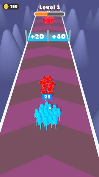 Count Masters: Crowd Runner 3D (Каунт Мастерс Крауд Раннер 3Д) МОД/Взлом [Все открыто, Дополнительные деньги и Меню MOD] Screenshot 1