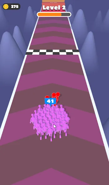 Count Masters: Crowd Runner 3D (Каунт Мастерс Крауд Раннер 3Д) МОД/Взлом [Все открыто, Дополнительные деньги и Меню MOD] Screenshot 2