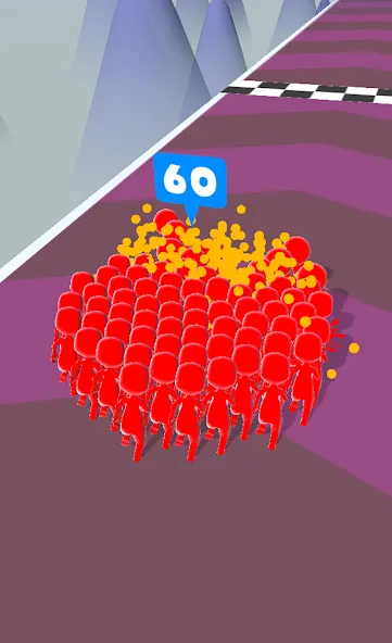 Count Masters: Crowd Runner 3D (Каунт Мастерс Крауд Раннер 3Д) МОД/Взлом [Все открыто, Дополнительные деньги и Меню MOD] Screenshot 5