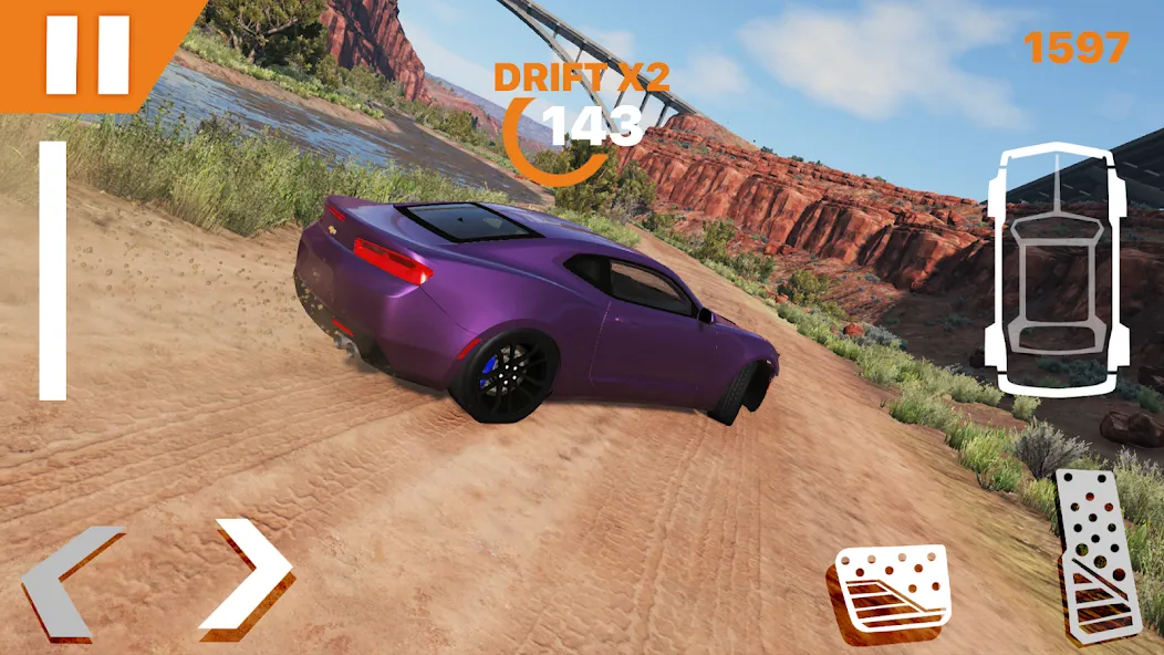 RCC - Real Car Crash Simulator (РКК) МОД/Взлом [Бесконечные деньги, Монеты и Мега MOD] Screenshot 1