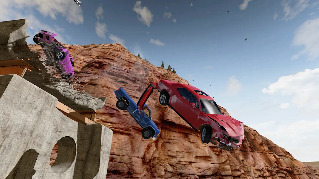 RCC - Real Car Crash Simulator (РКК) МОД/Взлом [Бесконечные деньги, Монеты и Мега MOD] Screenshot 3