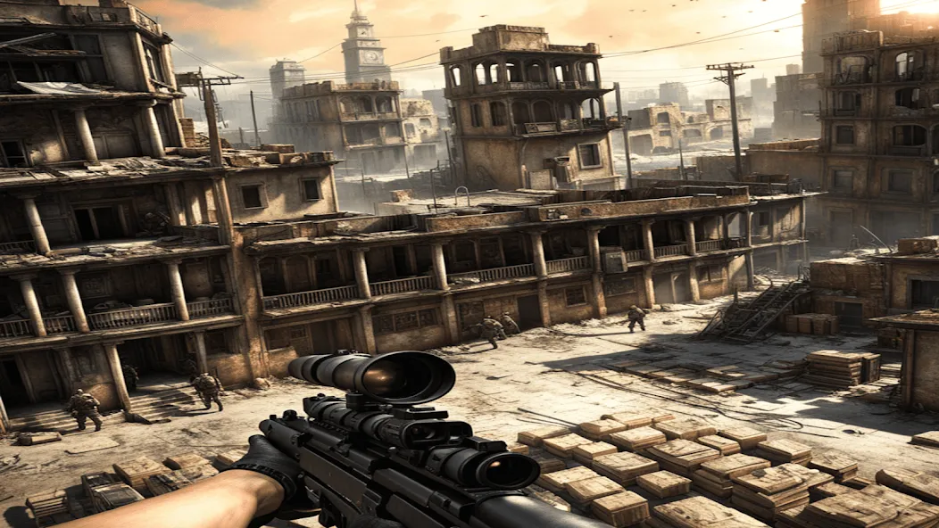 FPS Commando Shooting Games 3D МОД/Взлом [Много монет, Открытые уровни и Мега MOD] Screenshot 4